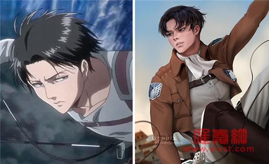 动漫角色颜值加强版，卡卡西、美少女战士、花木兰等均在列