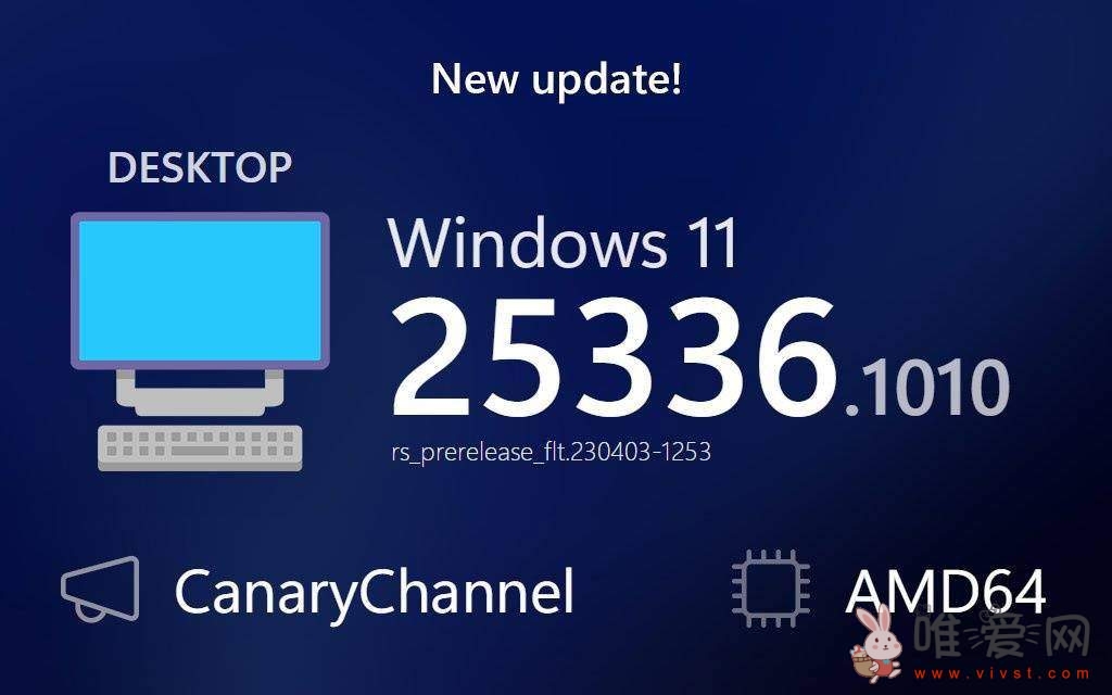 微软发布Win11 Build 25336.1010预览版更新？没有新的变化主要是测试！